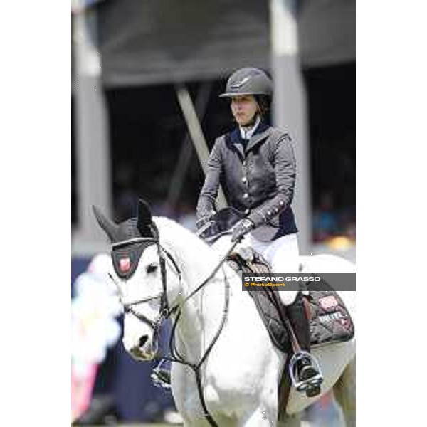 LGCT of Mexico City - Class 12 - Megane Moissonier (FRA) on Umours Batilly - Mexico City, Campo Marte - 25 March 2018 - ph.Mario Grassia/LGCT