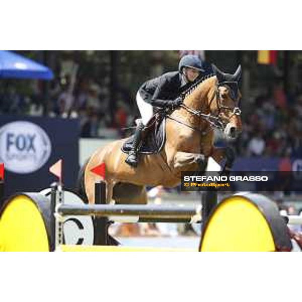 LGCT of Mexico City - Class 12 - Jane Richard Philips (SUI) on Foica van den Bisschop - Mexico City, Campo Marte - 25 March 2018 - ph.Mario Grassia/LGCT
