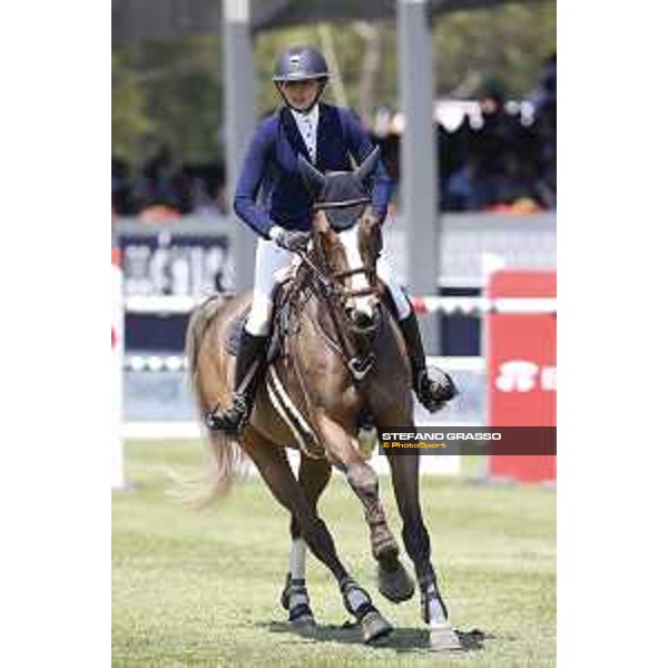 LGCT of Mexico City - Class 12 - Anna Kellnerova (CZE) on Calcourt Falklund - Mexico City, Campo Marte - 25 March 2018 - ph.Mario Grassia/LGCT
