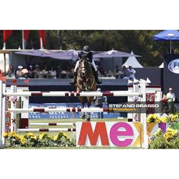 LGCT of Mexico City - Class 12 - Anna Kellnerova (CZE) on Calcourt Falklund - Mexico City, Campo Marte - 25 March 2018 - ph.Mario Grassia/LGCT