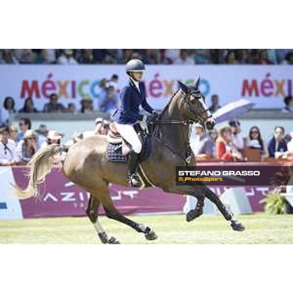 LGCT of Mexico City - Class 12 - Anna Kellnerova (CZE) on Calcourt Falklund - Mexico City, Campo Marte - 25 March 2018 - ph.Mario Grassia/LGCT