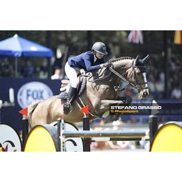 LGCT of Mexico City - Class 12 - Anna Kellnerova (CZE) on Calcourt Falklund - Mexico City, Campo Marte - 25 March 2018 - ph.Mario Grassia/LGCT