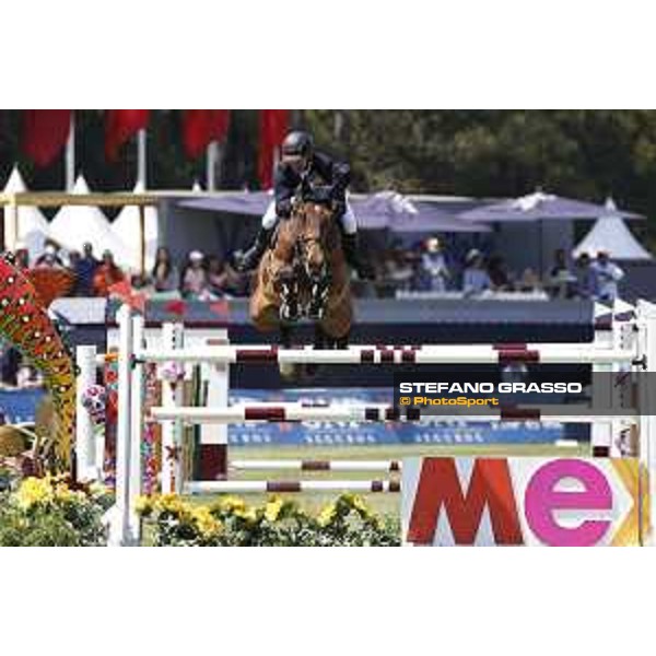 LGCT of Mexico City - Class 12 - Holger Wulschner (GER) on BSC Cha Cha Cha - Mexico City, Campo Marte - 25 March 2018 - ph.Mario Grassia/LGCT