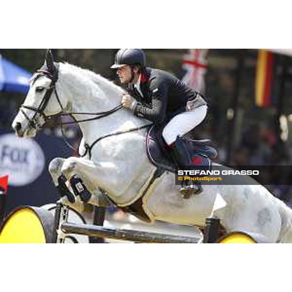 LGCT of Mexico City - Class 12 - Christian Rhomberg (AUT) on Saphyr des Lacs - Mexico City, Campo Marte - 25 March 2018 - ph.Mario Grassia/LGCT