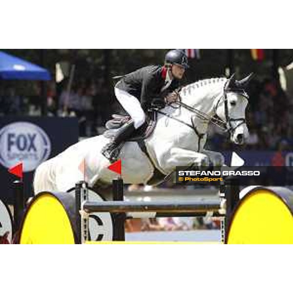 LGCT of Mexico City - Class 12 - Christian Rhomberg (AUT) on Saphyr des Lacs - Mexico City, Campo Marte - 25 March 2018 - ph.Mario Grassia/LGCT