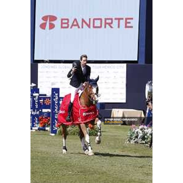 LGCT of Mexico City - Class 12 - Prize giving ceremony - Pieter Devos (BEL) on Apart - Mexico City, Campo Marte - 25 March 2018 - ph.Mario Grassia/LGCT