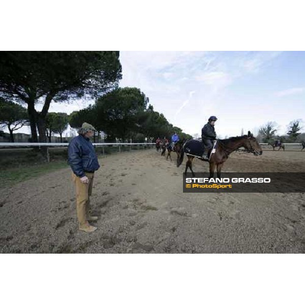 morning with Valfredo Valiani Pisa San Rossore, 17th dec. 2007 ph. Stefano Grasso