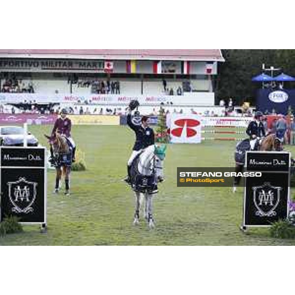 LGCT of Mexico City - Class 6 - Prize giving ceremony - Lorenzo de Luca (ITA) on Limestone Grey - Mexico City, Campo Marte - 24 March 2018 - ph.Stefano Grasso/LGCT