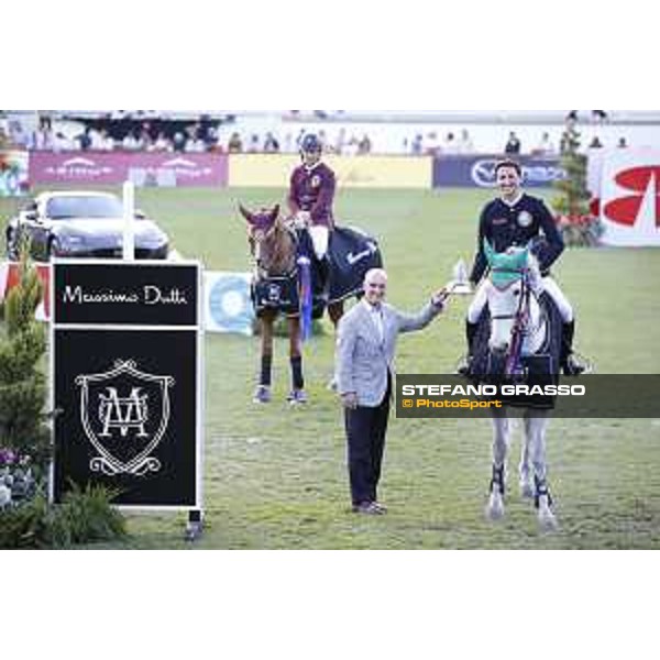 LGCT of Mexico City - Class 6 - Prize giving ceremony - Lorenzo de Luca (ITA) on Limestone Grey - Mexico City, Campo Marte - 24 March 2018 - ph.Stefano Grasso/LGCT
