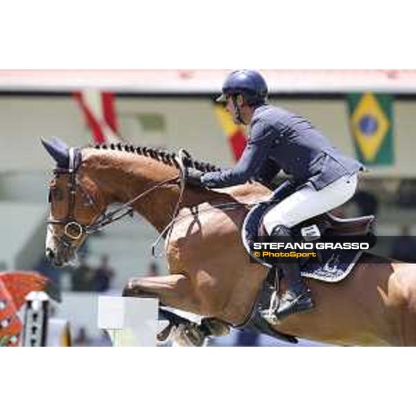 LGCT of Mexico City - Class 5 - Carlos Enrique Lopez Lizarazo (COL) on G&C Arrayan - Mexico City, Campo Marte - 23 March 2018 - ph.Stefano Grasso/LGCT