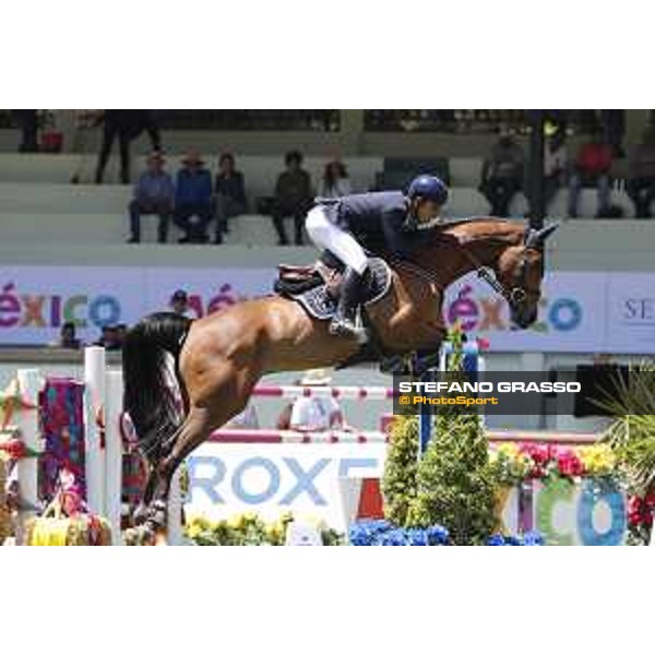 LGCT of Mexico City - Class 5 - Carlos Enrique Lopez Lizarazo (COL) on G&C Arrayan - Mexico City, Campo Marte - 23 March 2018 - ph.Stefano Grasso/LGCT