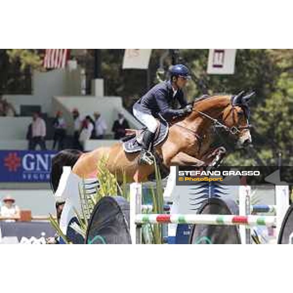 LGCT of Mexico City - Class 5 - Carlos Enrique Lopez Lizarazo (COL) on G&C Arrayan - Mexico City, Campo Marte - 23 March 2018 - ph.Stefano Grasso/LGCT