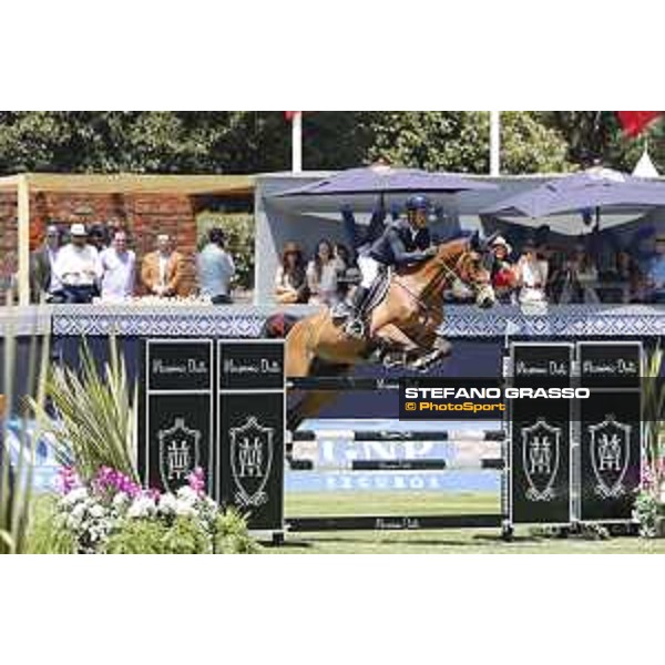 LGCT of Mexico City - Class 5 - Carlos Enrique Lopez Lizarazo (COL) on G&C Arrayan - Mexico City, Campo Marte - 23 March 2018 - ph.Stefano Grasso/LGCT