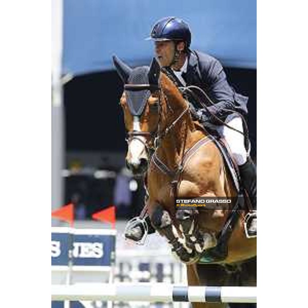 LGCT of Mexico City - Class 5 - Carlos Enrique Lopez Lizarazo (COL) on G&C Arrayan - Mexico City, Campo Marte - 23 March 2018 - ph.Stefano Grasso/LGCT