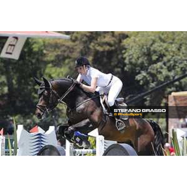 LGCT of Mexico City - Class 5 - Athina Onassis (GRE) on Cinsey - Mexico City, Campo Marte - 23 March 2018 - ph.Stefano Grasso/LGCT