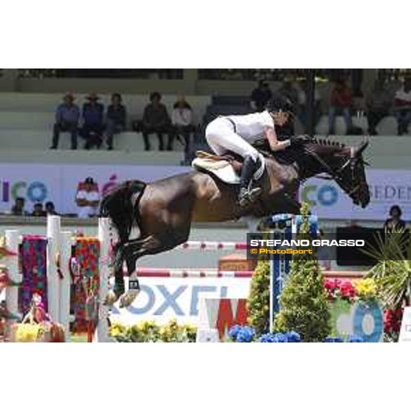 LGCT of Mexico City - Class 5 - Athina Onassis (GRE) on Cinsey - Mexico City, Campo Marte - 23 March 2018 - ph.Stefano Grasso/LGCT