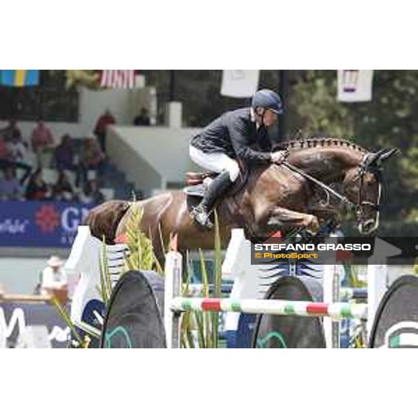 LGCT of Mexico City - Class 5 - Roger Yves Bost (FRA) on Sunshine du Phare - Mexico City, Campo Marte - 23 March 2018 - ph.Stefano Grasso/LGCT