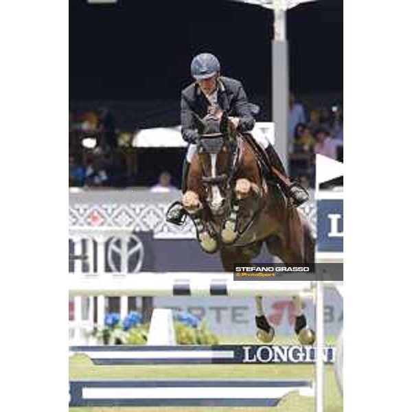 LGCT of Mexico City - Class 5 - Roger Yves Bost (FRA) on Sunshine du Phare - Mexico City, Campo Marte - 23 March 2018 - ph.Stefano Grasso/LGCT