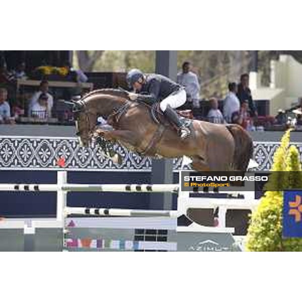 LGCT of Mexico City - Class 5 - Roger Yves Bost (FRA) on Sunshine du Phare - Mexico City, Campo Marte - 23 March 2018 - ph.Stefano Grasso/LGCT
