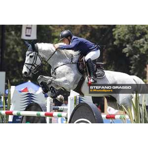 LGCT of Mexico City - Class 5 - Rene Lopez (COL) on Con Dios III - Mexico City, Campo Marte - 23 March 2018 - ph.Stefano Grasso/LGCT