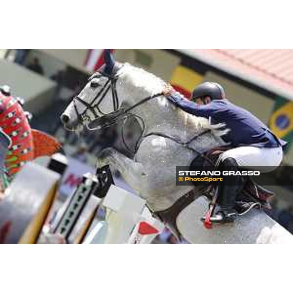 LGCT of Mexico City - Class 5 - Rene Lopez (COL) on Con Dios III - Mexico City, Campo Marte - 23 March 2018 - ph.Stefano Grasso/LGCT