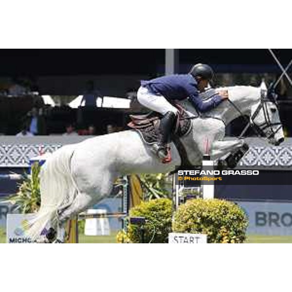 LGCT of Mexico City - Class 5 - Rene Lopez (COL) on Con Dios III - Mexico City, Campo Marte - 23 March 2018 - ph.Stefano Grasso/LGCT