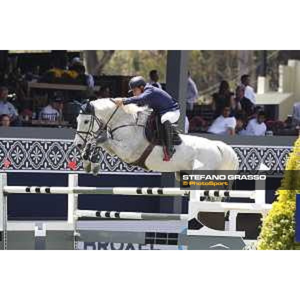 LGCT of Mexico City - Class 5 - Rene Lopez (COL) on Con Dios III - Mexico City, Campo Marte - 23 March 2018 - ph.Stefano Grasso/LGCT