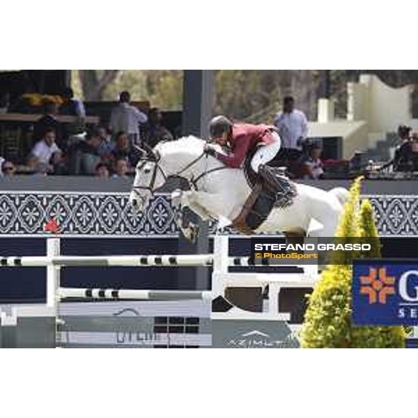 LGCT of Mexico City - Class 5 - Bassem Mohammed on Argelith Squid - Mexico City, Campo Marte - 23 March 2018 - ph.Stefano Grasso/LGCT