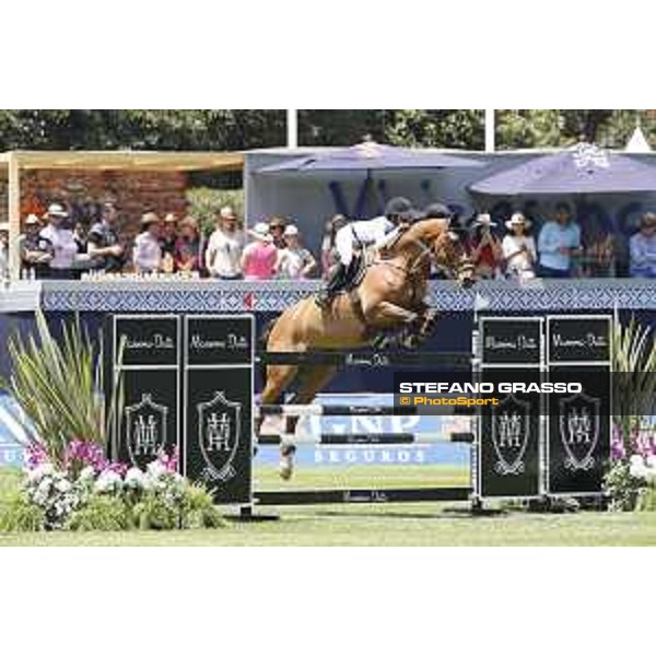 LGCT of Mexico City - Class 5 - Mathilda Karlsson (SWE) on Cerano - Mexico City, Campo Marte - 23 March 2018 - ph.Stefano Grasso/LGCT