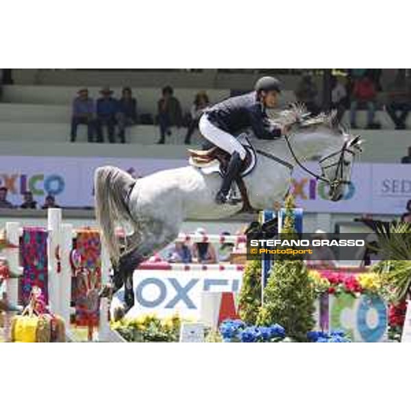 LGCT of Mexico City - Class 5 - Federico Fernandez (MEX) on Pegasso - Mexico City, Campo Marte - 23 March 2018 - ph.Stefano Grasso/LGCT