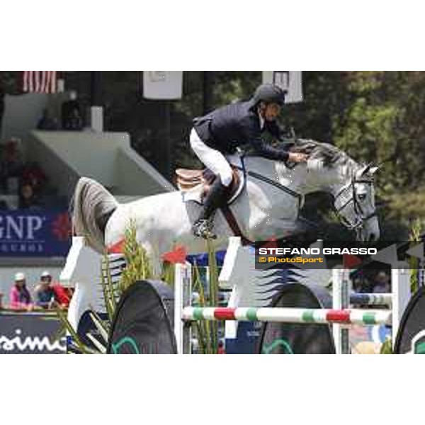 LGCT of Mexico City - Class 5 - Federico Fernandez (MEX) on Pegasso - Mexico City, Campo Marte - 23 March 2018 - ph.Stefano Grasso/LGCT
