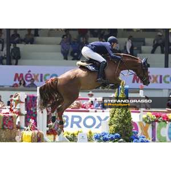 LGCT of Mexico City - Class 5 - Daniel Deusser (GER) on Tobago Z - Mexico City, Campo Marte - 23 March 2018 - ph.Stefano Grasso/LGCT