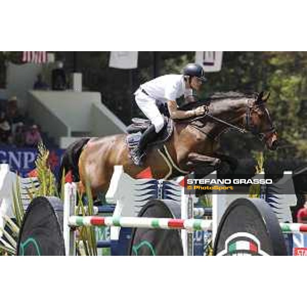 LGCT of Mexico City - Class 5 - Christian Rhomberg (AUT) on Cornetta 13 - Mexico City, Campo Marte - 23 March 2018 - ph.Stefano Grasso/LGCT