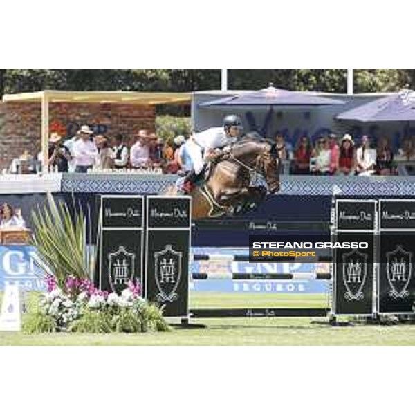 LGCT of Mexico City - Class 5 - Christian Rhomberg (AUT) on Cornetta 13 - Mexico City, Campo Marte - 23 March 2018 - ph.Stefano Grasso/LGCT