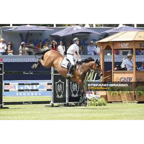 LGCT of Mexico City - Class 5 - Marcus Ehning (GER) on Cristy - Mexico City, Campo Marte - 23 March 2018 - ph.Stefano Grasso/LGCT
