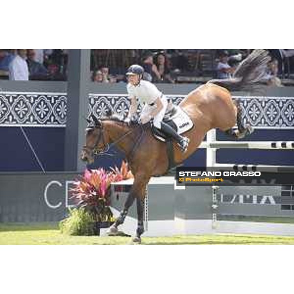 LGCT of Mexico City - Class 5 - Marcus Ehning (GER) on Cristy - Mexico City, Campo Marte - 23 March 2018 - ph.Stefano Grasso/LGCT