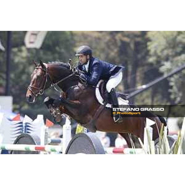 LGCT of Mexico City - Class 5 - Patricio Pasquel (MEX) on Pomerol - Mexico City, Campo Marte - 23 March 2018 - ph.Stefano Grasso/LGCT