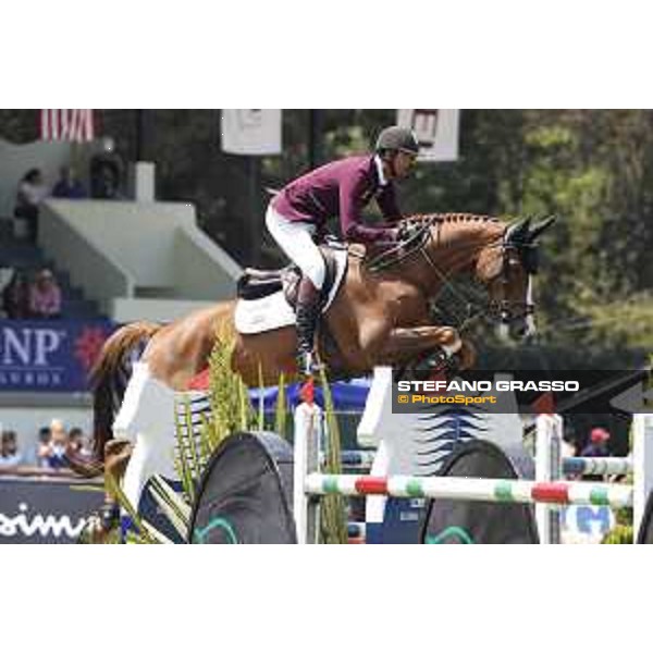 LGCT of Mexico City - Class 5 - Sheikh Ali Al Thani (QAT) on Sirocco - Mexico City, Campo Marte - 23 March 2018 - ph.Stefano Grasso/LGCT