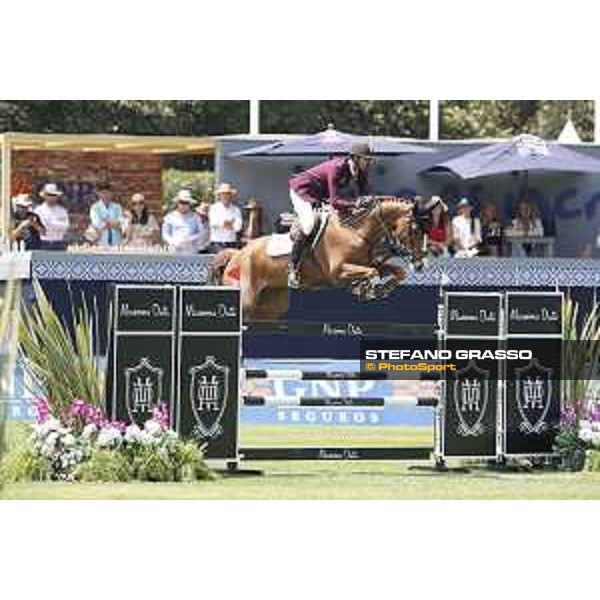 LGCT of Mexico City - Class 5 - Sheikh Ali Al Thani (QAT) on Sirocco - Mexico City, Campo Marte - 23 March 2018 - ph.Stefano Grasso/LGCT