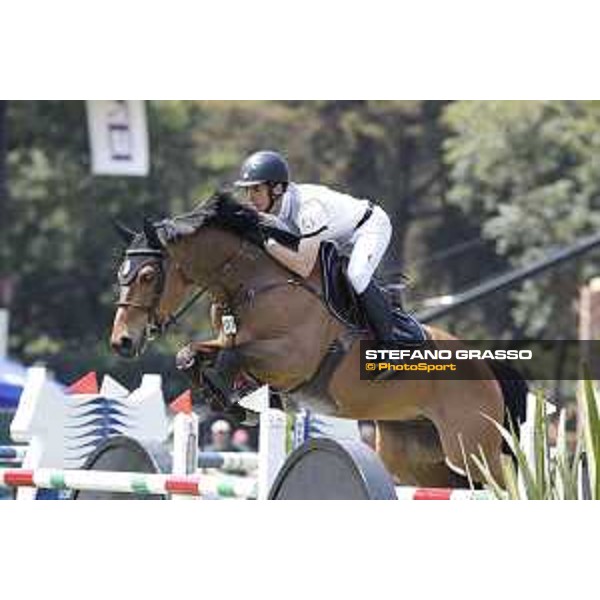 LGCT of Mexico City - Class 5 - Eduardo Alvarez Aznar (ESP) on Uqualin de Saulcy - Mexico City, Campo Marte - 23 March 2018 - ph.Stefano Grasso/LGCT