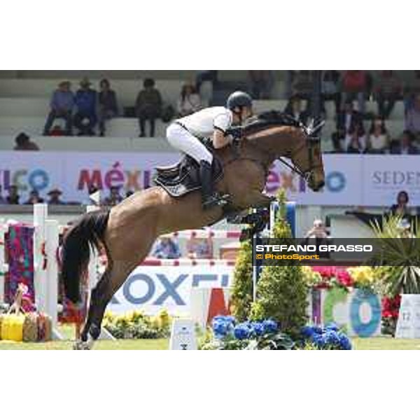 LGCT of Mexico City - Class 5 - Eduardo Alvarez Aznar (ESP) on Uqualin de Saulcy - Mexico City, Campo Marte - 23 March 2018 - ph.Stefano Grasso/LGCT