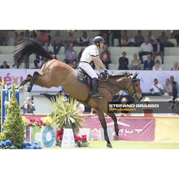 LGCT of Mexico City - Class 5 - Eduardo Alvarez Aznar (ESP) on Uqualin de Saulcy - Mexico City, Campo Marte - 23 March 2018 - ph.Stefano Grasso/LGCT