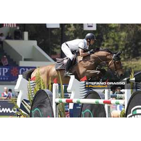 LGCT of Mexico City - Class 5 - Eduardo Alvarez Aznar (ESP) on Uqualin de Saulcy - Mexico City, Campo Marte - 23 March 2018 - ph.Stefano Grasso/LGCT