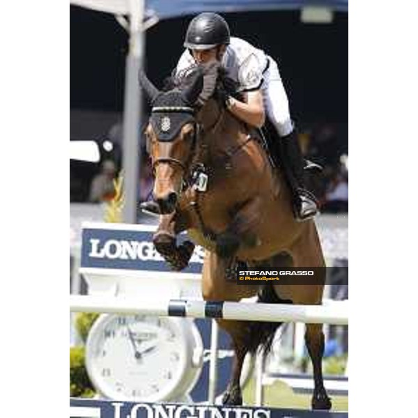 LGCT of Mexico City - Class 5 - Eduardo Alvarez Aznar (ESP) on Uqualin de Saulcy - Mexico City, Campo Marte - 23 March 2018 - ph.Stefano Grasso/LGCT