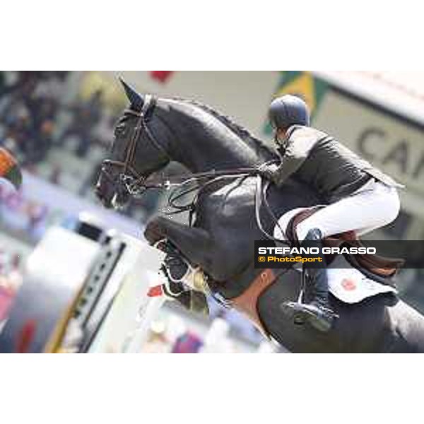 LGCT of Mexico City - Class 5 - Jerome Guery (BEL) on Kel\'Star du Vingt Ponts - Mexico City, Campo Marte - 23 March 2018 - ph.Stefano Grasso/LGCT
