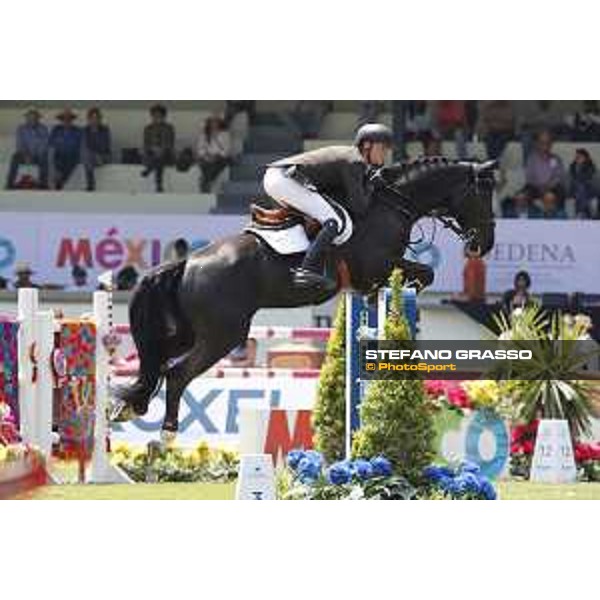 LGCT of Mexico City - Class 5 - Jerome Guery (BEL) on Kel\'Star du Vingt Ponts - Mexico City, Campo Marte - 23 March 2018 - ph.Stefano Grasso/LGCT