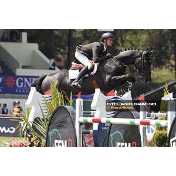 LGCT of Mexico City - Class 5 - Jerome Guery (BEL) on Kel\'Star du Vingt Ponts - Mexico City, Campo Marte - 23 March 2018 - ph.Stefano Grasso/LGCT