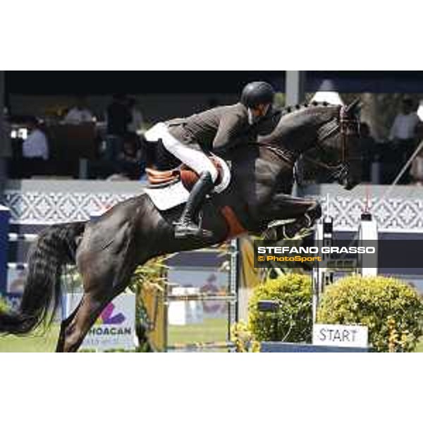 LGCT of Mexico City - Class 5 - Jerome Guery (BEL) on Kel\'Star du Vingt Ponts - Mexico City, Campo Marte - 23 March 2018 - ph.Stefano Grasso/LGCT