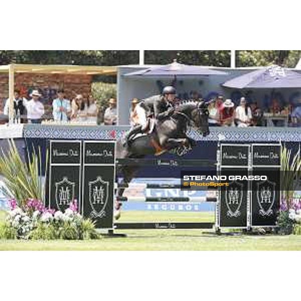 LGCT of Mexico City - Class 5 - Jerome Guery (BEL) on Kel\'Star du Vingt Ponts - Mexico City, Campo Marte - 23 March 2018 - ph.Stefano Grasso/LGCT
