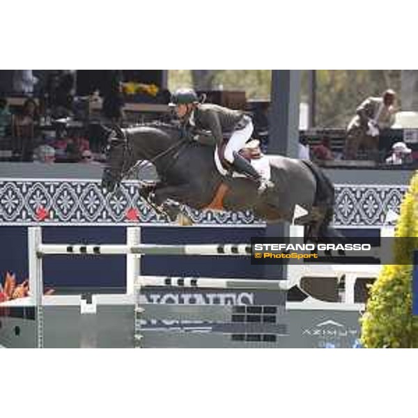 LGCT of Mexico City - Class 5 - Jerome Guery (BEL) on Kel\'Star du Vingt Ponts - Mexico City, Campo Marte - 23 March 2018 - ph.Stefano Grasso/LGCT